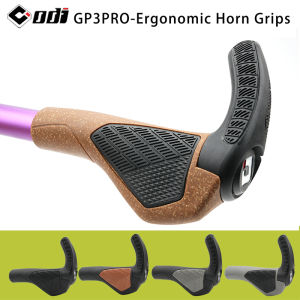 MEROCA | ODI GP3-Pro Ergonomic MTB Grips Comfortable Rubber/Oak Mountain Bike Handlebar Cover Large Pad Lock-on Cycling Racing Parts