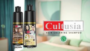 CULTUSIA Coloring Shampoo Wood Brown 160ML - Dengan Arga Oil & Keratin