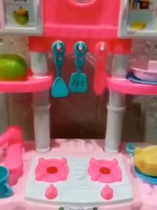 Set KItchen Ukuran Besar Kemasan Dus Berbahan Plastik Cooking Bisa Menyalah Bagian Kompor BP 9632 |  Mainan Masakan Dapur Lengkap With Light Dan Music | Set Hadiah Anak Perempuan Yang Lucu Ada 2 Karakter Yang Menggemaskan