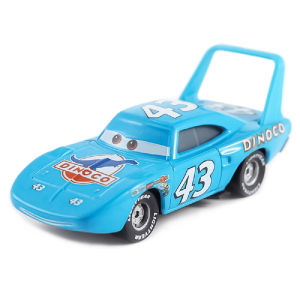 Takara Tomy | Pixar Cars 2 3 Toys Car King No. 43 Lightning McQueen Chick Hicks Cruz Ramires Jackson Storm 1:55 Diecast Alloy Car Model Toys