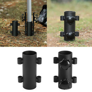Elegantstunning cắm trại ngoài trời tán cán giữ cần xách tay gia cố định Windproof Ống Lều mái hiên phụ kiện trục