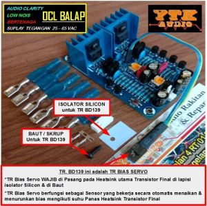 KIT Driver Power Amplifier OCL BALAP