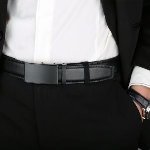 Belt For Mens Real Leather Ratchet Dress Casual Belt Cut to Exact Fit Elegant Gift