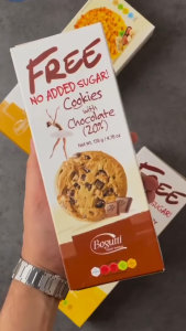 Camilan Impor Poland / Makanan Ringan / Cookies Bogutti Sweet World Free No Added Sugar 135 Gr Varian Chocolate & Cranberry Choco 20% & Hazelnut Coconut Butter Cookie in American Style 120 Gr Varian Chocolate Chips with Raisin La Gustosa 150 Gr