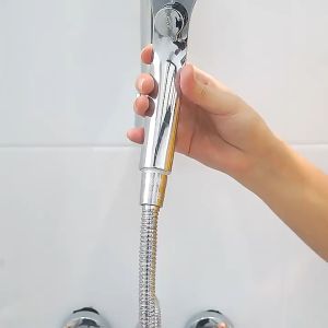 【4Pcs/Set】Punch-free Shower Bracket Shower Head Suction Cup Adjustable Holder Silicone Wall Suction Vacuum Cup Shower Head Holder Rack