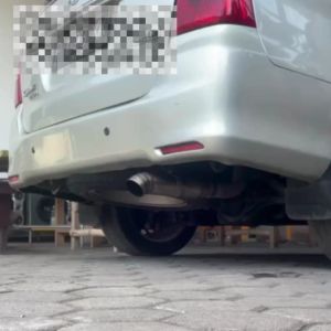 Tailpipe diesel Knalpot racing mobil suara kering gahar solar/bensin innova pajero fortuner hilux panther L300 dll