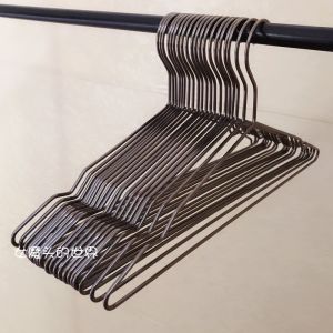 Nordic Style Golden Metal Hanger Ins Internet Celebrity Clothes Hanger Adult Rose Gold Hanger Home TikTok Same Style Adult