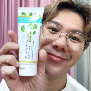 Elite smile ยาสีฟันแก้ฟันเหลือง ฟันผุ โรคเหงือก ร้อนใน กลิ่นปาก น้ำลายบูด ขนาด 100 กรัม 1 หลอด