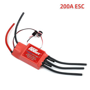 Bộ Điều Khiển Tốc Độ Không Chổi Than Làm Mát Bằng Nước Hai Chiều RedHobby 80A 120A 200A Dành Cho Tàu RC Chân Vịt Khí Nén Dưới Nước Cấu Tạo Kim Loại
