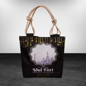 totebag sumbu kepang printing khusus edisi idul fitri