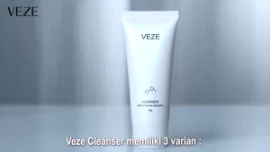 [BPOM] Facial Cleanser Veze Wajah Pria/Wanita Kontrol Minyak Sabun Pori-pori Dry Skin
