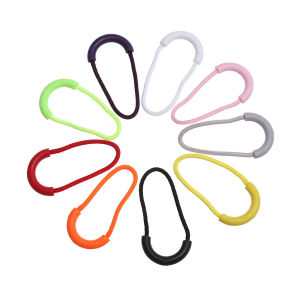 10 Pcs/Pack Mix Color U Shape Cord Zipper Pull Strap Lariat for Clothing Luggage & Bags Durable Zipper Puller Accessories