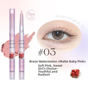 Flortte | Highlight and Shadow Eyeshadow Pencil Pearl
