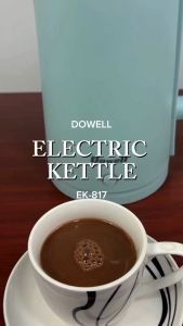 Dowell EK-817 1.8L Pastel Color Electric Kettle with Double Wall Heat Protection