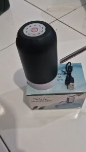 HATAYASHOP-POMPA GALON ELEKTRIK/POMPA AIR GALON ELEKTRIK FREE KABEL CHARGER USB
