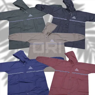 Jas Hujan Setelan Rok Polos Ory Termurah