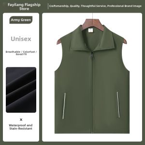 FAYILANG | Custom Logo Waterproof Business Vest with Large Pockets
