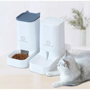 Pet Automatic Feeder 3.8L Water Dispenser 2.1KG Food Feeder Large Capacity Dispenser Cat Dog Water Bowl Pet Water Bottle