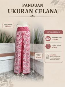 CELANA KULOT BATIK WANITA JUMBO LAYER DEPAN