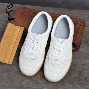 Huo Luo Tai Chi Shoes Soft Cowhide Men Women Spring Autumn Summer Winter Genuine Leather Martial Arts Practice Shoes