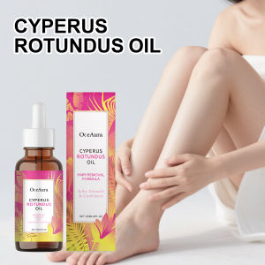 EELHOE | Cyperus Rotundus Oil for Hair Removal Soft Smooth Skin Care Deep Hydration Anti Hair Growth Inhibition After Shave Oil