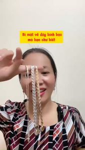 Dây chuyền nữ bạc Ý S925 xi bạch kim kiểu bính 40-45cm từ 3 bình đến 7 bính Vòng cổ bạc mạ vàng trắng thiết kế sang trọng và đẳng cấp Dây chuyền bạc thật xi kim đẹp - KIM LỘC PHÁT DB