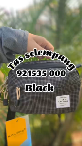Tas Selempang Kalibre Travel Pouch 921535000 Black tas kecil