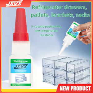 Jxvx - Super Oil Welding Glue Special Glue for Freezer Repair Waterproof Transparent Odorless Versatile and Versatile.