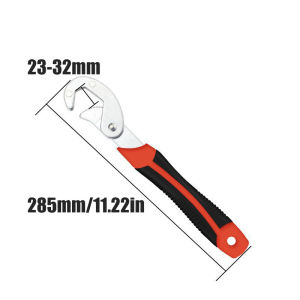 Universal Adjustable Spanner Wrench Quick Multi-function Tool with New Grip for Home Auto Repair
