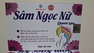 Hỗ trợ tăng cường nội tiết tố nữ hạn chế sự lão hóa/ Sâm ngọc nữ hộp 30 viên