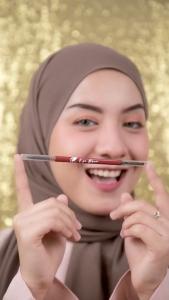 EYE BROW SR12 PENSIL ALIS TAHAN AIR DAN KERINGAT BPOM ORI PENSIL ALIS WATERPROOF PENSIL ALIS SR12 WARNA COKLAT