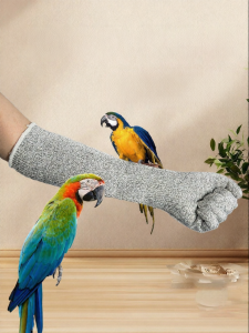 Bite-Resistant Scratch-Proof Gloves for Parrot Bird Training Hamster Feeding Cat Scratching