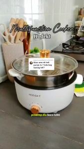 HODEKT Electric Frying Pan Rice Portable Mini Rice Cooker Periuk Nasi Multicooker Steamer 電煮鍋