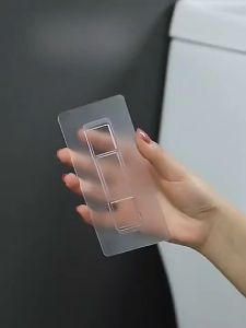 ecoco Plastic Bathroom Toilet Roll Paper Holder Kitchen Sink Waterproof Paper Towel Holder with Phone Shelf