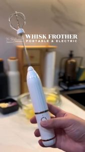 (Ready Stock) Espresso Coffee Latte Art Electronic Milk Frother USB Rechargeable Mini Blender Drink Mixer Egg Beater打蛋器 攪拌器
