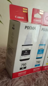 GI790 INK BOTTLE WITH BOX ○ Compatible Printers:  G1000 G1010 G2000 G2002 G2010 G3000 G3010  G4000 G4010