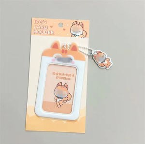 Bộ 3 Chiếc Ví Đựng Thẻ PVC Cho Nhóm Nữ IVE Ví Đựng Thẻ Trường Học 3 Inch Ví Đựng Thẻ Bảo Vệ Ví Treo Trưng Bày