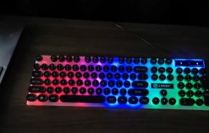 Bàn Phím Giả Cơ Gaming TX30 chế độ LED màu cho game thủ văn phòng dùng cho PC Laptop