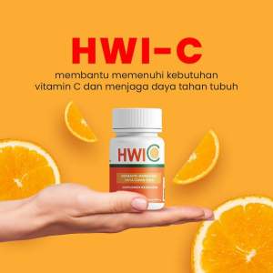 VITAMIN C / SUPLEMEN VITAMIN C HWIC PRODUK HWI ISI 30 KAPSUL