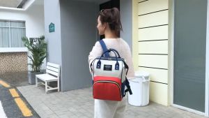 Balo bỉm sữa đa năng cho mẹ và bé có ngăn giữ nhiệt bảo quản sữa cho bé