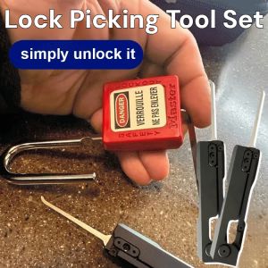 Lock Picking Tool Set Professional Locksmith Tool Door Lock Pick Quick Opener