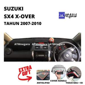 Aksesoris Premium Cover Dashboard SX4 XOVER Tahun 2007-2010 Alas Pelindung Dasbor Mobil
