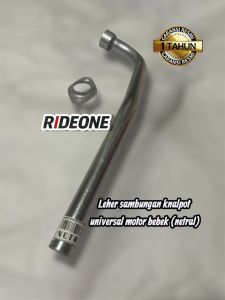 LEHER SAMBUNGAN KNALPOT NETRAL UNIVERSAL MOTOR BEBEK SUPRA JUPITER SMASH SHOGUN ASTREA REVO LAMA