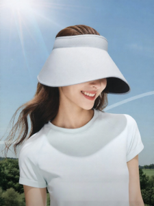 Beneunder | Sun Protection Hat Lampshade Large Brim Full Shade Seamless Integrated UV Protection Sun Hat Egg Roll Empty Top Hat