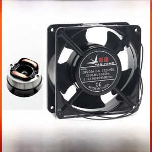 Quạt Tản Nhiệt Công Nghiệp KTV 12CM/centimeter DP200A Quạt Tản Nhiệt Trục Đứng Quạt Tản Nhiệt 220V Quạt Tản Nhiệt 12038