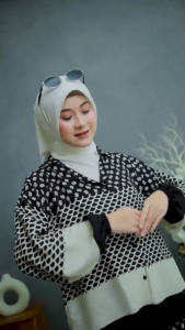 FUJI SET / Oneset rayon motif viral busui friendly