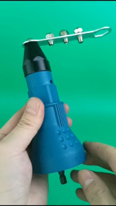 adaptor bor tang rivet elektrik + mata gerinda khusus pemotong besi rebar baja logam