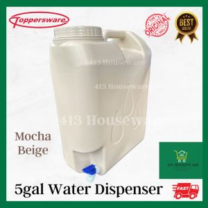 20 Liters Capacity Blue Water Container 5gal Slim Galon Gallon with Faucet Mineral Water Jug Container