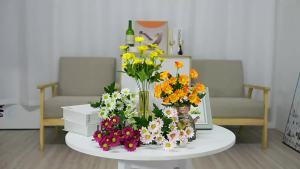 1/3PC Artificial Flowers Silk Daisy Festival Home Room Vase Garden Party Wedding WreathDecora Photography Prop Yard Diy Gift Box