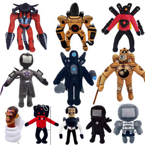 HOTSALE 50styles Skibidi Toilet Plush Toy Skibidi Dop Dop Yes Yes Titans Cameraman TV Man Camera Man Camcordeman Speakerman Doll
